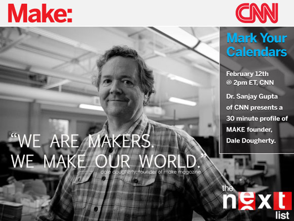 Dale Dougherty on CNN
