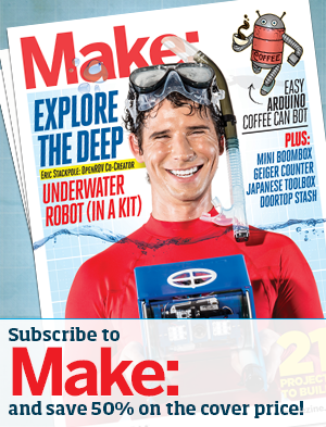 Subscribe to MAKE magazine!