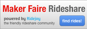 Maker Faire Ridejoy Banner