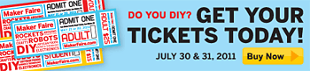 Do you DIY? Get your tickets today! May 21 and 22, 2011 - Buy Now and Save