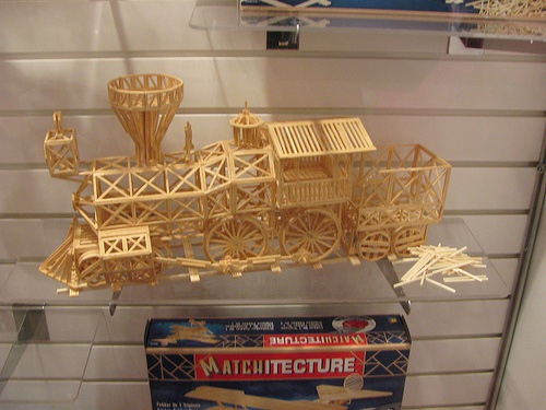 Matchitecture - models made from matchsticks | Make:
