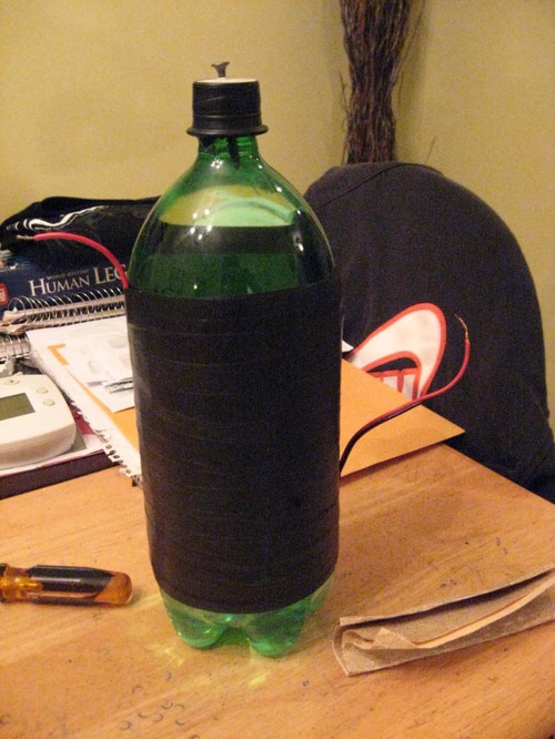 Homemade capacitor (Leyden jar) Make DIY Projects, HowTos