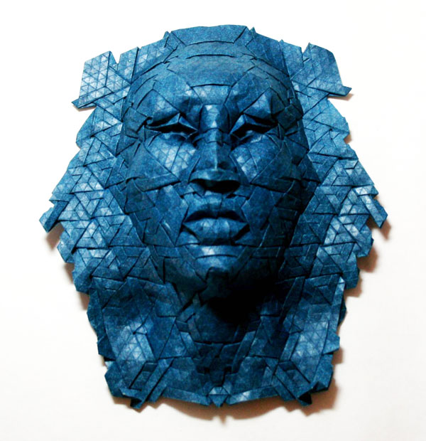 Joel Cooper's amazing origami masks plus grid tutorial Make