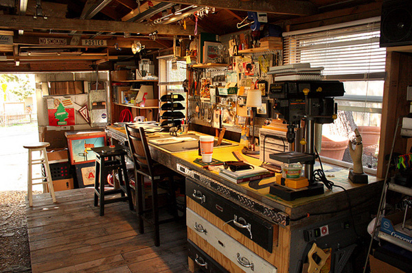 Man-cave" workshop | Make: