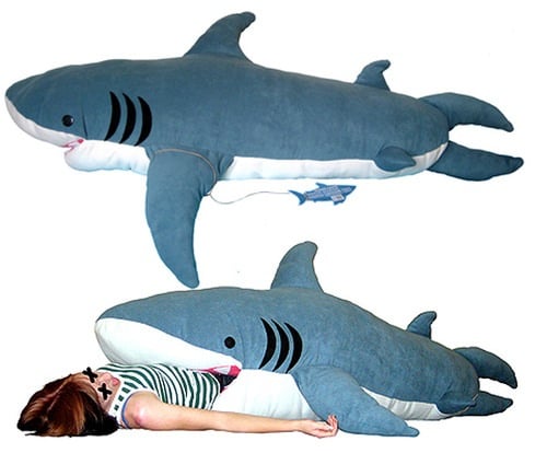 shark pillow sleeping bag as seen on tv