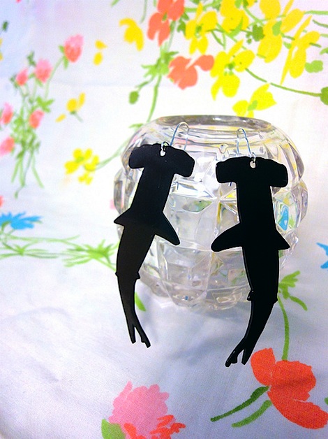 hammerhead shark earrings