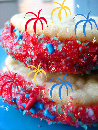 How-To: Pop Rocks "Fireworks" Cookies For 4th of July - Make: | MAKE: Craft