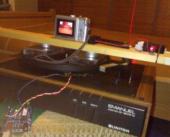 Camera + Turntable + Laser = 360° Scanner | Make: DIY Projects, How-Tos ...