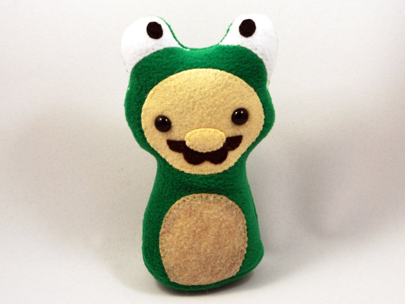 frog mario plush