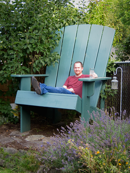 Build A Giant Adirondack Chair Make - Giant Patio Chair Build A Giant Adirondack Chair Make - Giant Patio Chair