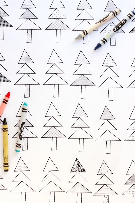 Printable Wrapping Paper To Color | printable coloring sheet gift wrap make Printable Wrapping Paper To Color | printable coloring sheet gift wrap make