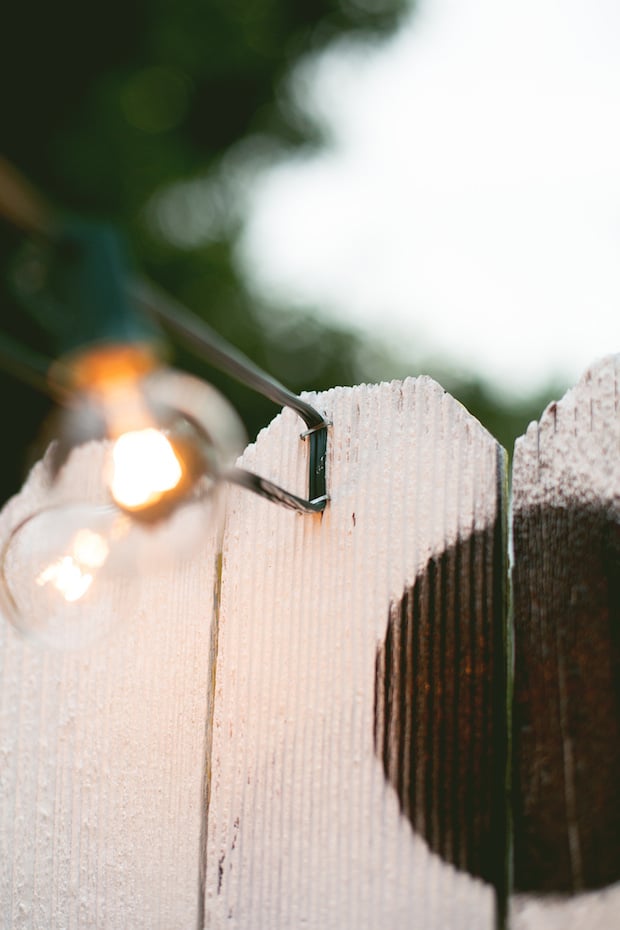 Decor Tips: Hanging String Lights in an Outdoor Space Make: