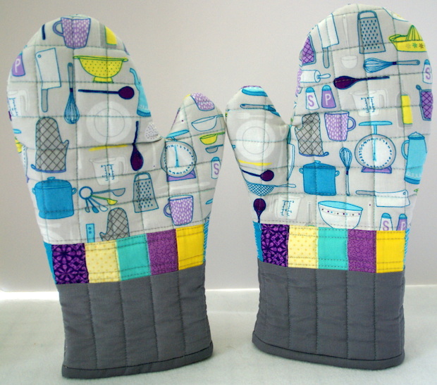 HowTo Quilted Oven Mitts Make