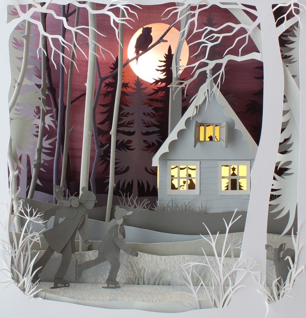 3D Paper Dioramas by Helen Musselwhite | Make: