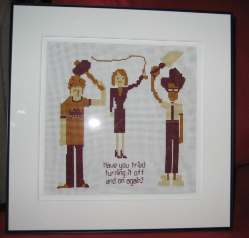 IT Crowd Cross-Stitch - Make: