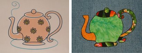 Fabric Appliques from Clip Art - Make: