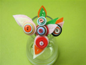 Button Flowers Tutorial - Make: