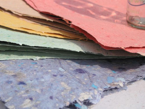 HOW TO - Make Your Own Paper from Paper Scraps - Make:
