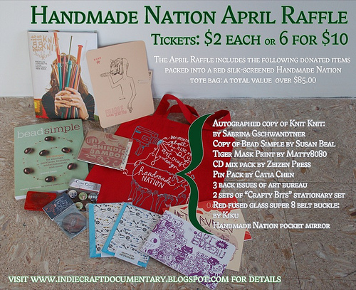 Handmade Raffle Handmade Nation April Raffle - Make: