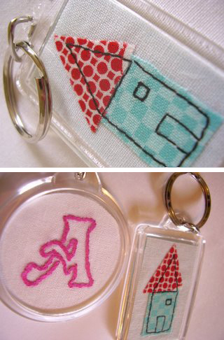 Simple Key Ring Craft Keyring Blank Quick Crafts - Make: