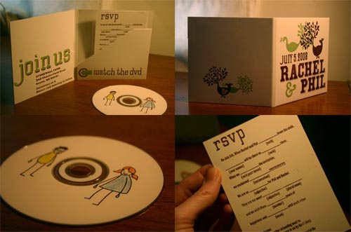 Diy Dvd Wedding Invitation Make