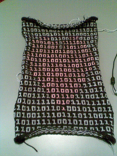 Binary Heart Sweater - Make: