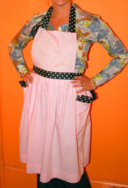 Reconstruct Apron Refashion a Dress into an Apron - Make: