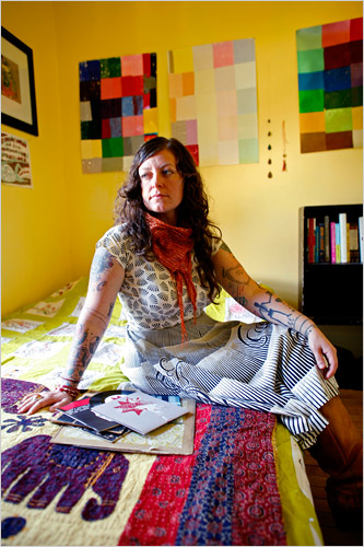 Faythe Levine in New York Times Home Section - Make: