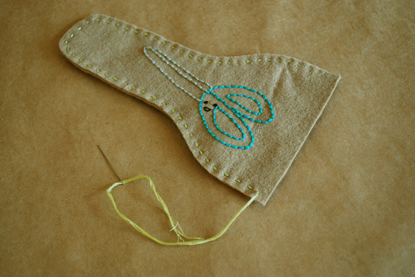 HOW TO - Embroidered Scissors Cozy - Make: