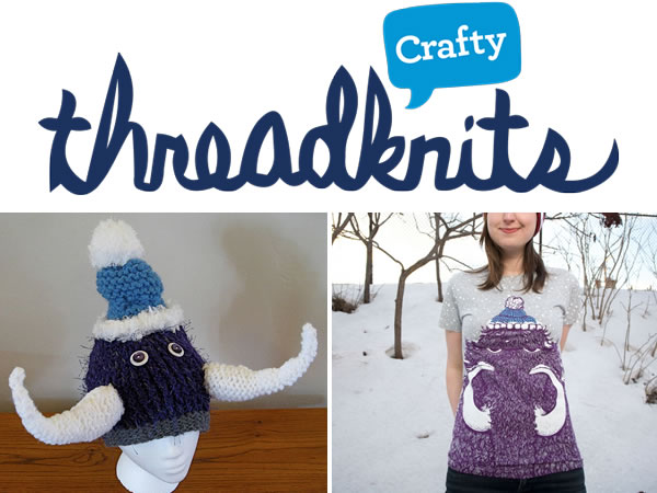 Threadless + Crafty = Threadknits - Make: