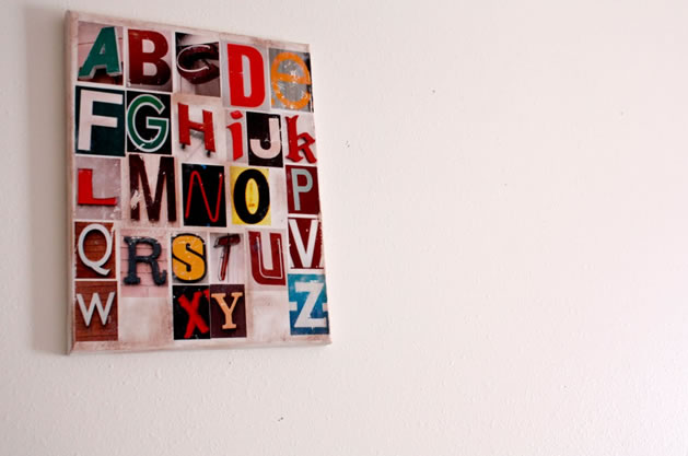 How-To: Distressed Alphabet Art - Make: