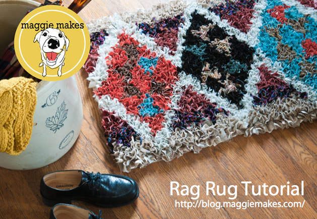 Making A Shaggy Rag Rug How-To: Rag Shag Rug - Make: