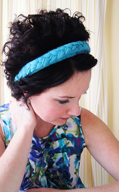 Handmade Thread Braided Hair Band 14 main image 1