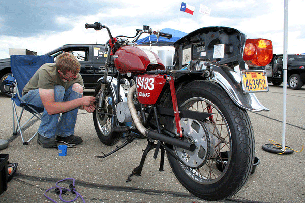 John Petsche Veggie Oil-Powered Motorcycle