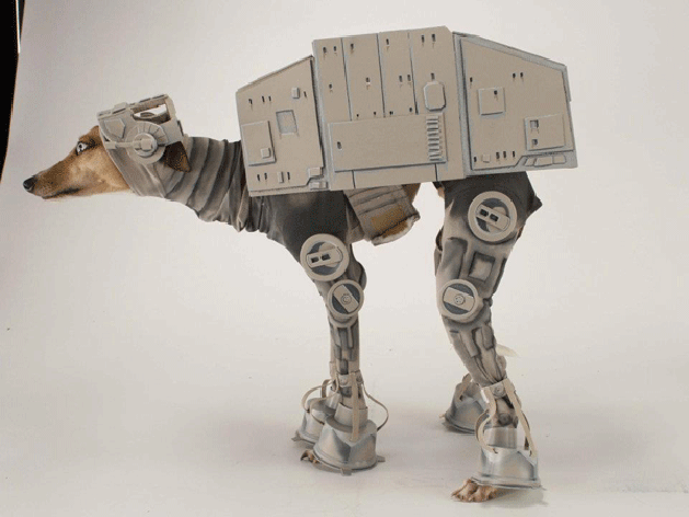 AT-AT Dog Costume 