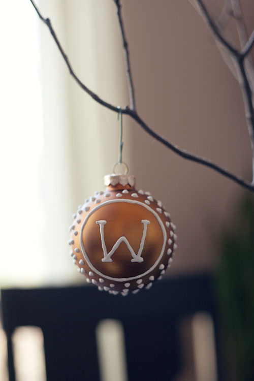 Monogram Ornament Make Monogram Ornament Make